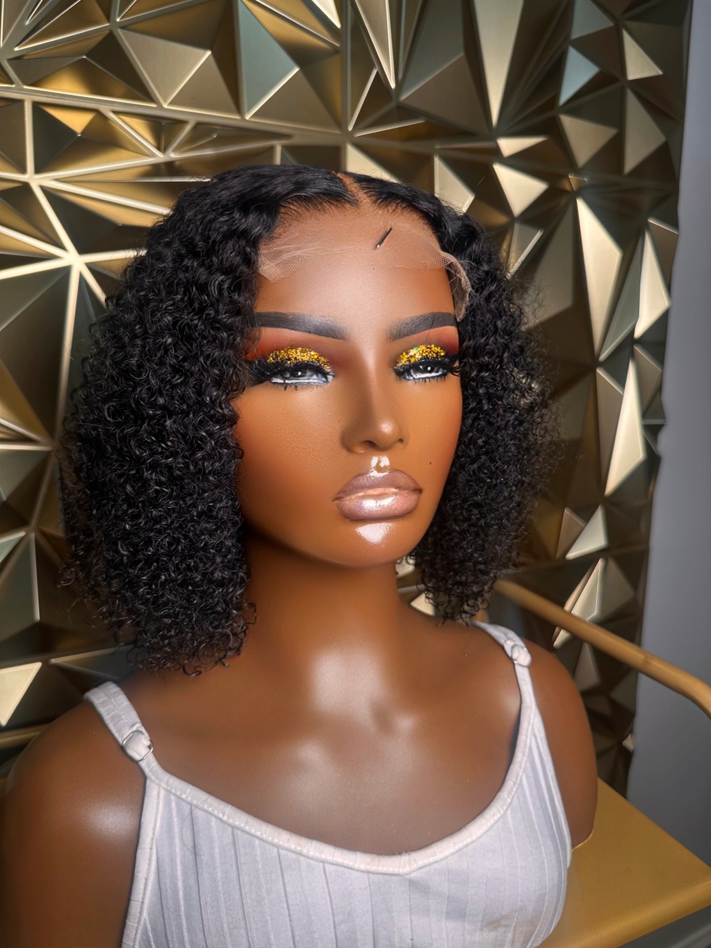 Leia- 10" Bob HD Closure Wig