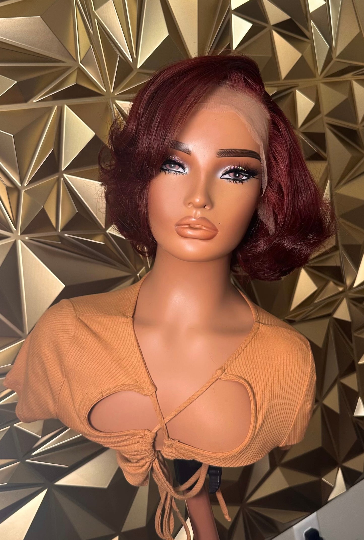 Amber- 8" Frontal Wig