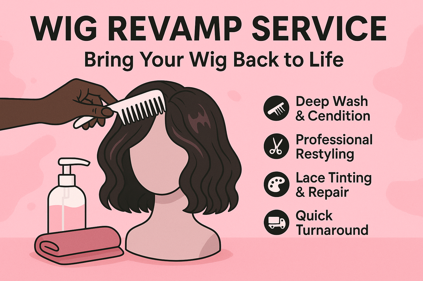 Wig Revamp Service