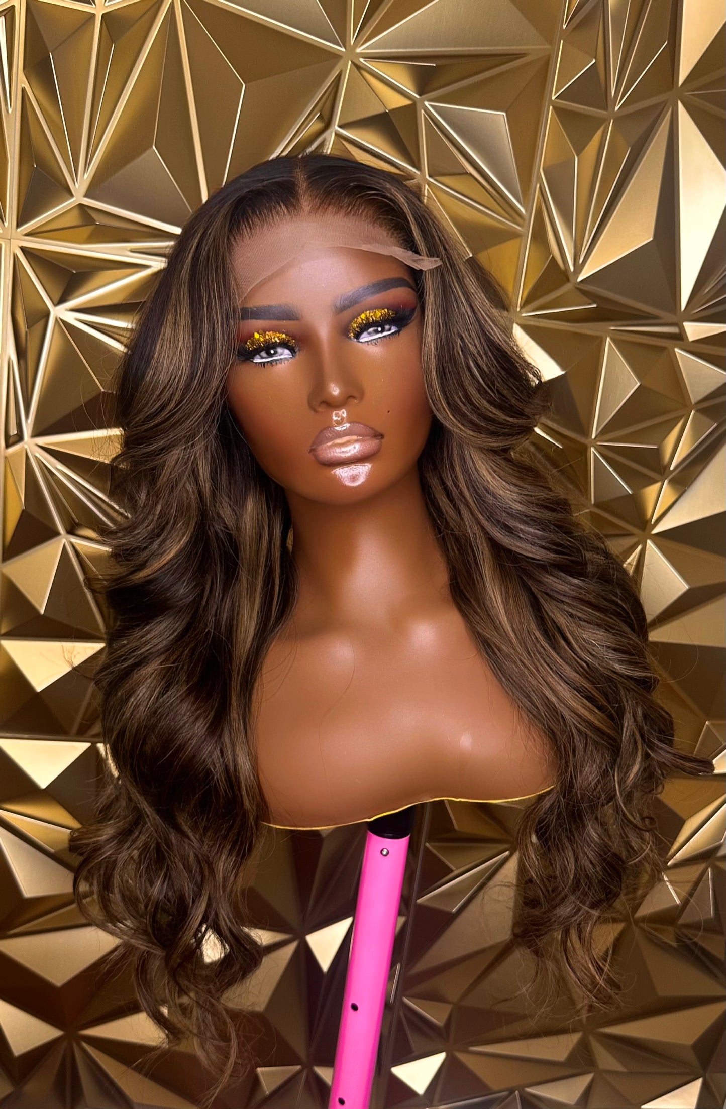 Mocha- 26" Closure Wig