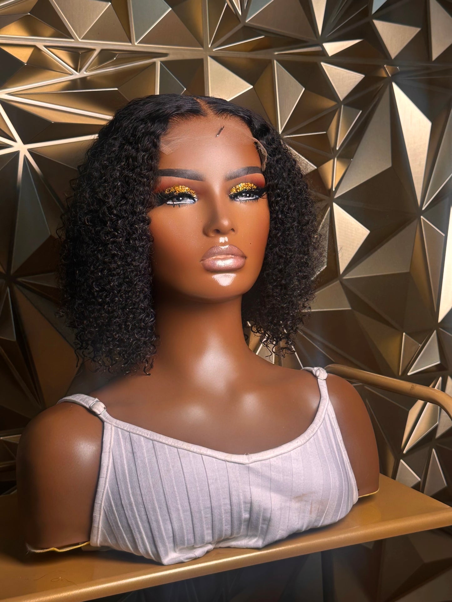 Leia- 10" Bob HD Closure Wig