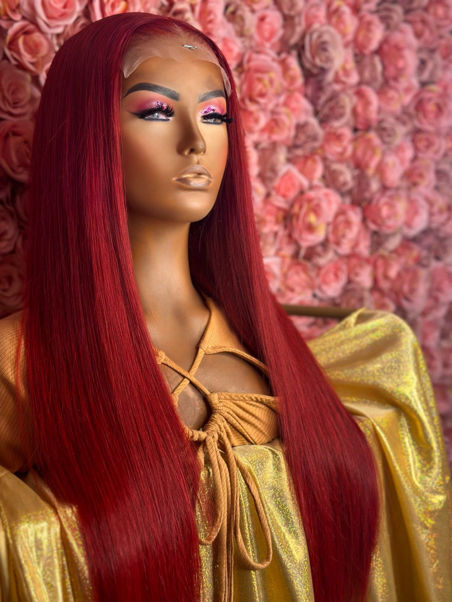 Amber-Closure Wig