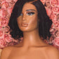 Rose- 8" Glueless Closure Wig
