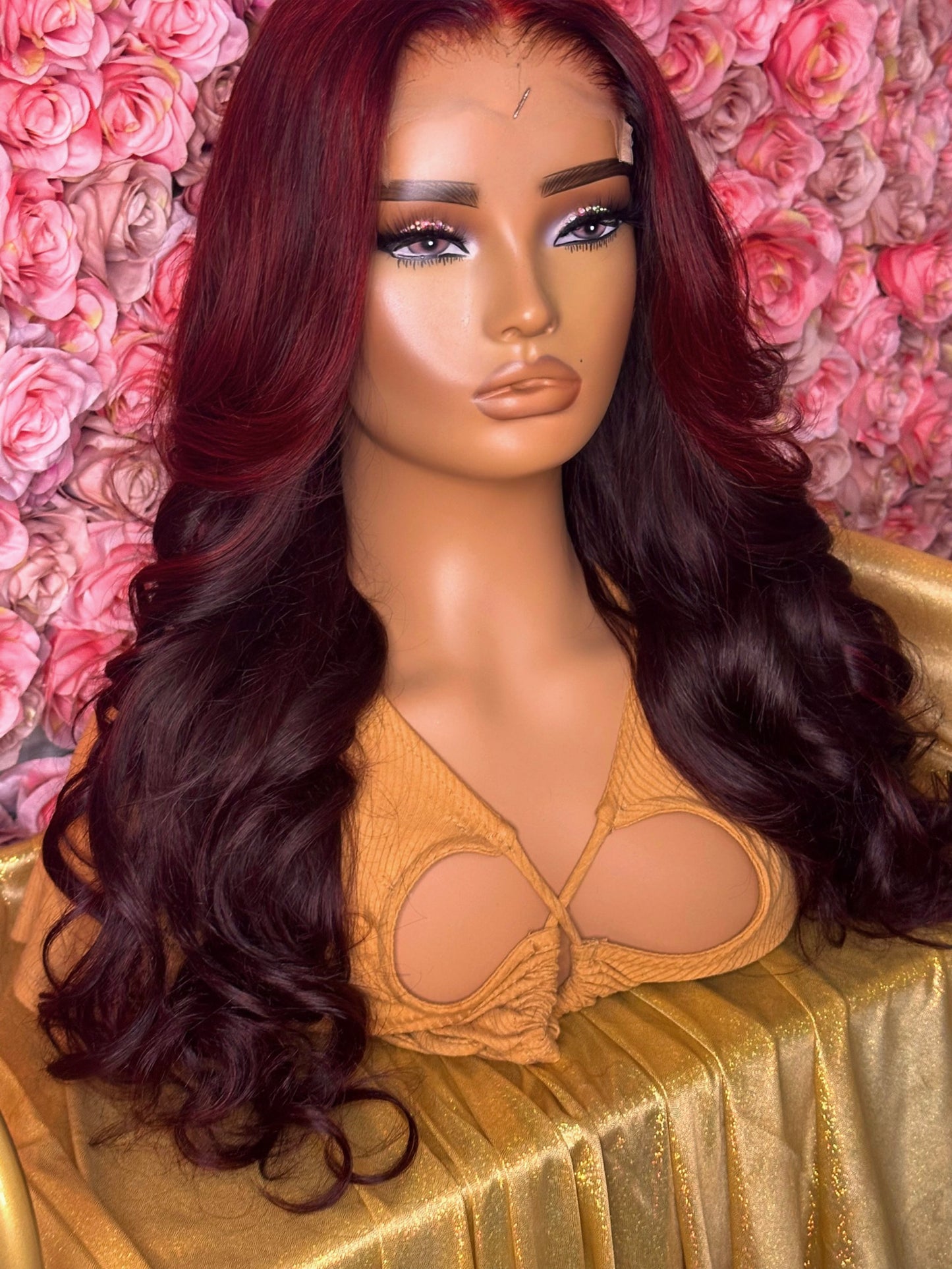 Moniece-Closure Wig