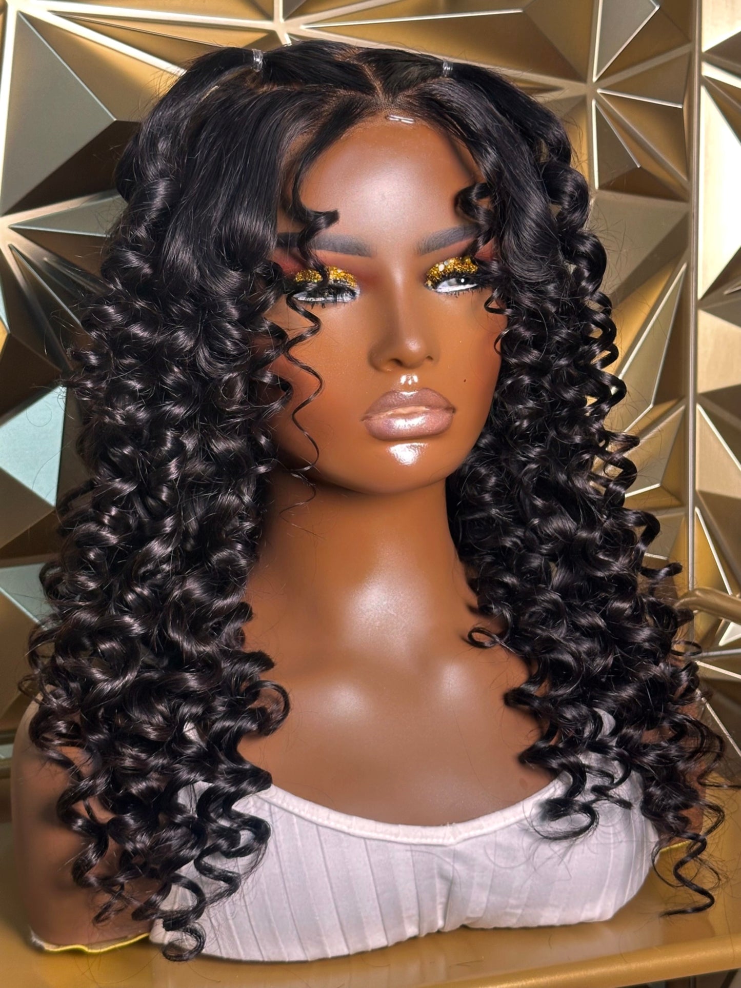 Latrice -22" HD Glueless Closure Wig