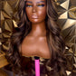 Mocha- 26" Closure Wig