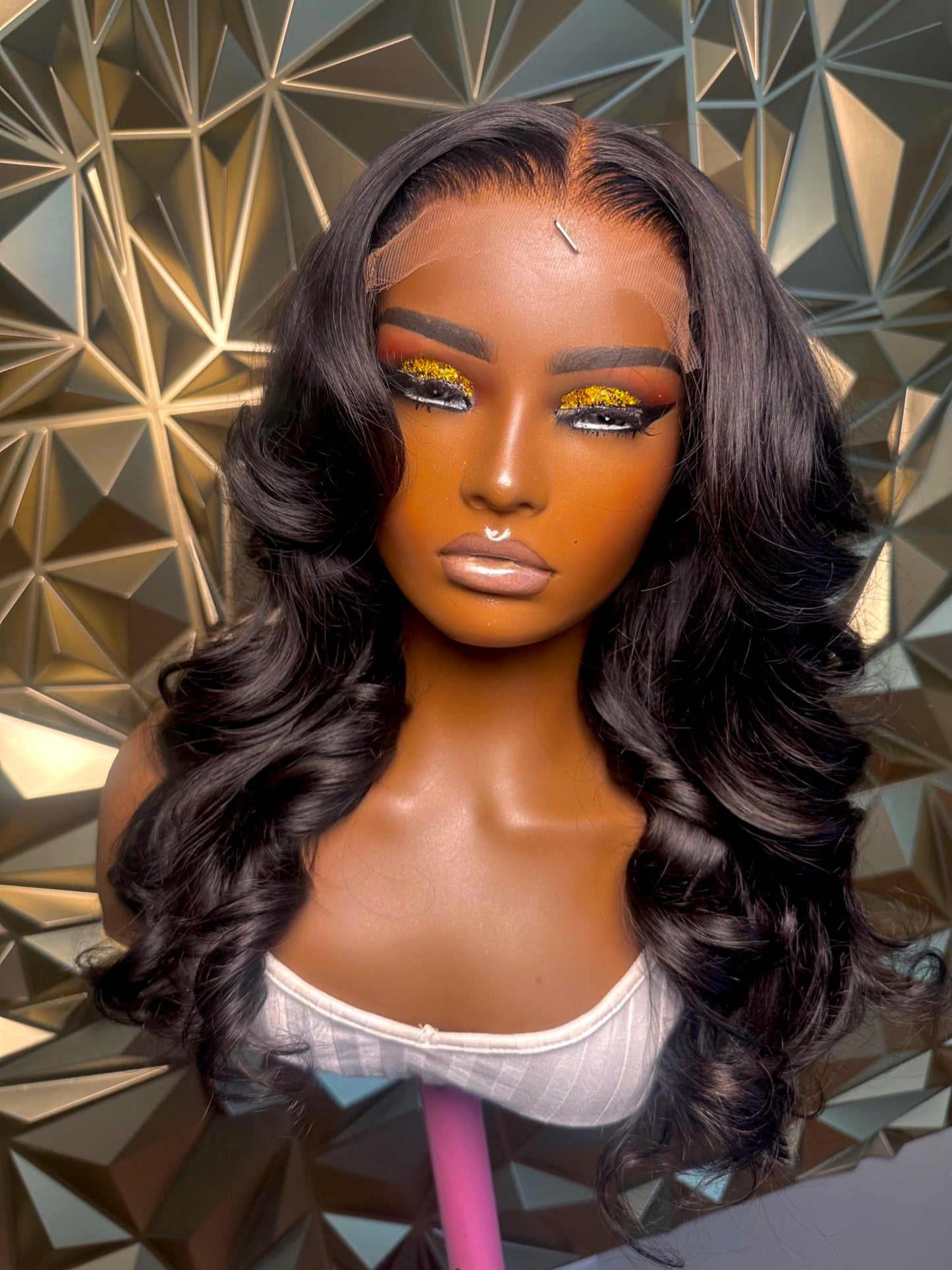 Imani- 18" Glueless Closure Wig