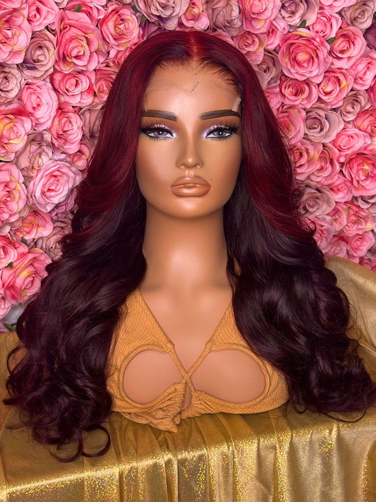 Moniece-Closure Wig