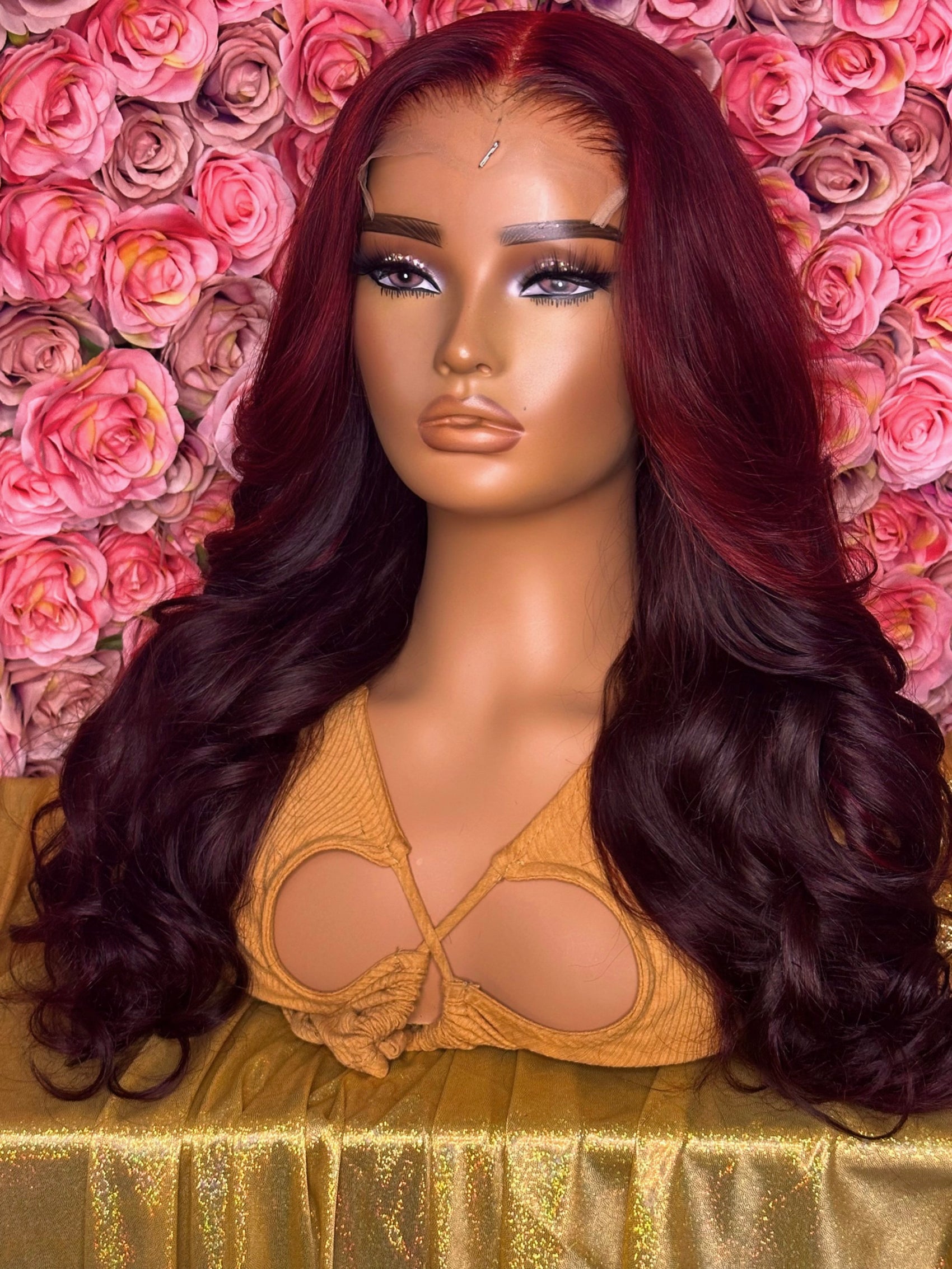 Moniece-Closure Wig