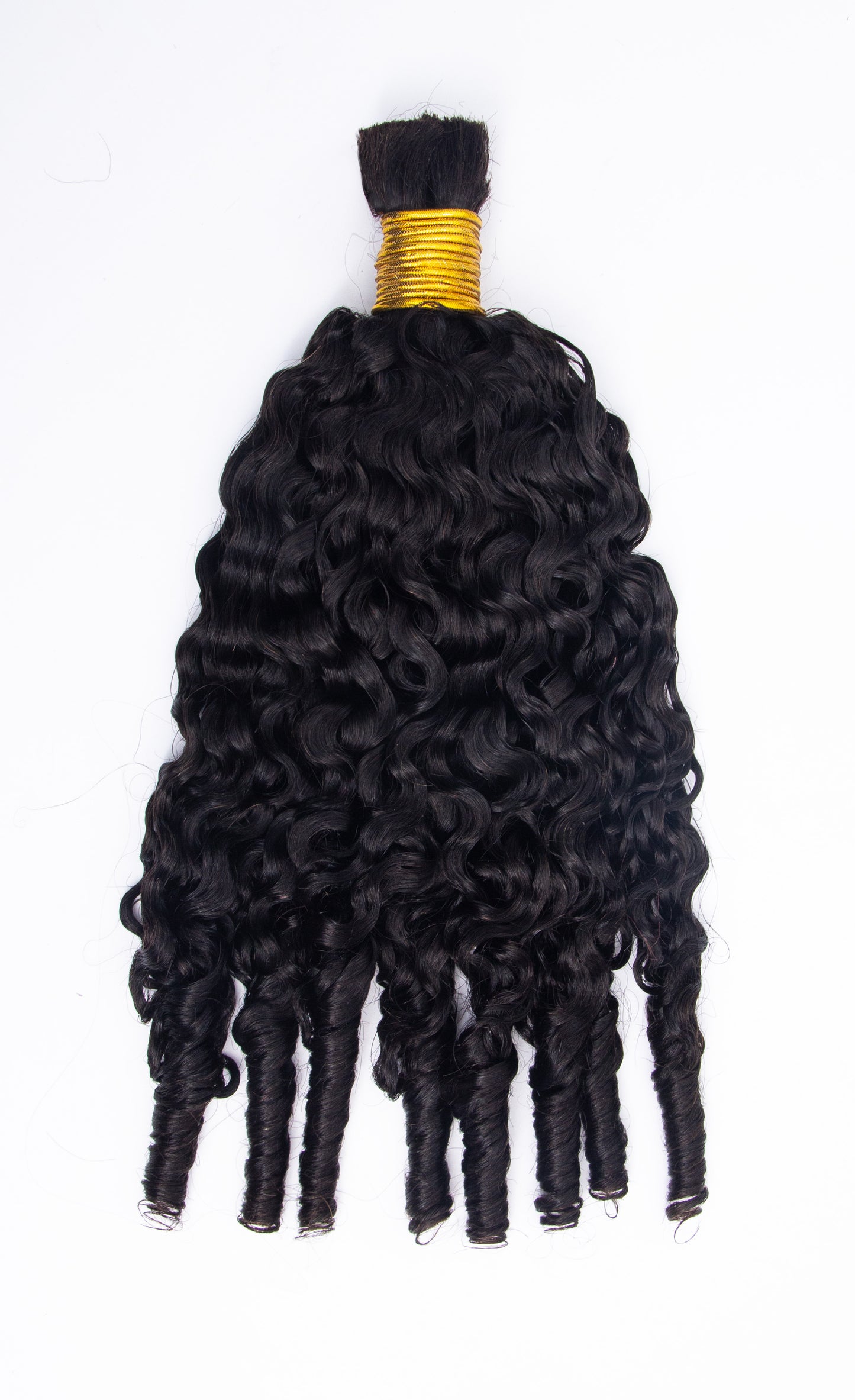 Burmese Curly Bulk Hair