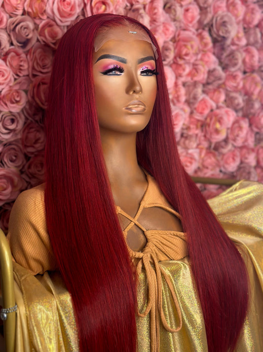 Amber-Closure Wig