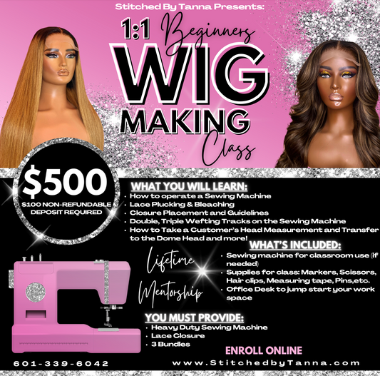 1:1 Wig Making Class